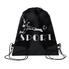A bag for shoes 420 x 340 mm, Calligrata Sport, (soft polyester, density 210d), black mix