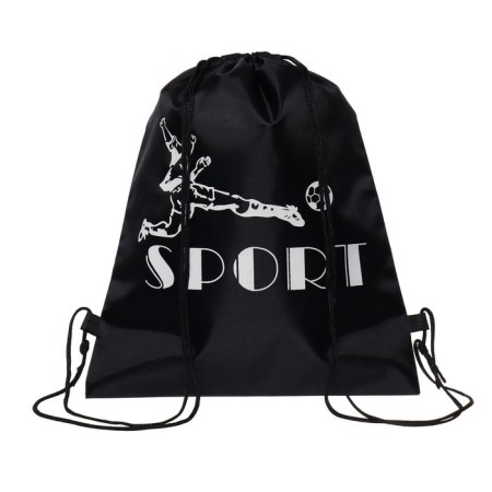 A bag for shoes 420 x 340 mm, Calligrata Sport, (soft polyester, density 210d), black mix