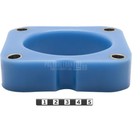 The support spacer of the front depreciation rack, 30mm, 4-12-0223, blue