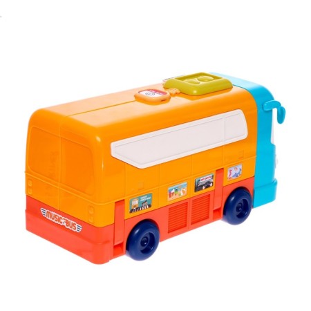 Musical steering wheel 2 in 1 "bus driver", sound effects-2