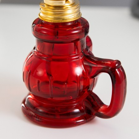 Kerosin lamp red 8x6x20 cm Risalux-6
