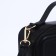 Bag Cross-Bodi with a zipper, black color