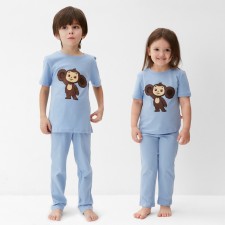 PAZHAMA Children's KAFTAN Cheburashka R.30 (98-104)