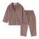 Pajama nursery from a flannel (shirt, trousers) KAFTAN "Pineapples", height 98-104, coffee