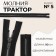 Lightning "Tractor", No. 5, connective, decorative link "Akuli tooth", castle machine, 90 cm, black/black nickel