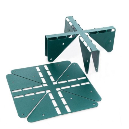801-034GR Cross-shaped bracket for beds 801-034GR 20x20x7.1 cm