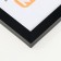 Photo frame plastic 21x30 cm 1489 black