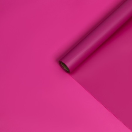 Flower film, matte, fuchsia, 0.58 x 10 m-2