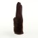 Gloves are female, dimensionless, without insulation, brown color