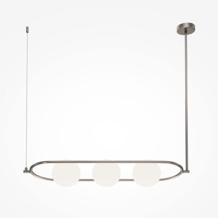 Suspension lamp Maytoni Mod221PL-03N, 3CHE14, 40W, 89x25.5 cm, Nickel color-2