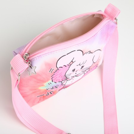 Bag's bag with lightning, pink color-2