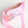 Bag's bag with lightning, pink color