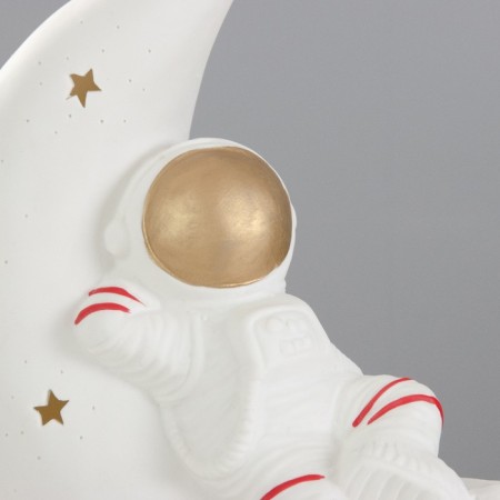 Cosmonaut's table lamp E14 40W white 11x20x25 cm-5