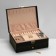 Station for jewelry "Casket" 2 tiers, 17 × 23 × 10 cm, black color