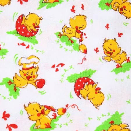 Flanel diaper, size 75x110cm, color mix, 175g/m, cotton 100%-7
