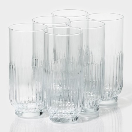 A set of glass glasses LAV Tokyo, 395 ml, 6.5 × 15 cm, 6 pcs