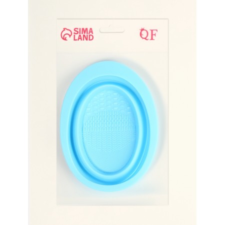 Bath - a rug for cleaning brushes, 15 × 11 cm, color mix-5