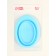 Bath - a rug for cleaning brushes, 15 × 11 cm, color mix