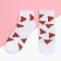 Women's socks kaftan "pizza" r.36-40 (23-25 ​​cm)