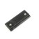 Key on the button, length 15 cm, black color