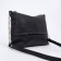 Bag Cross-Bodi with a zipper, black color