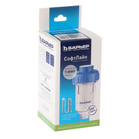 Water filtering system from the scale of the Barrier-Softline