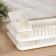Dishes for dishes with a pallet, with a dryer for cutlery "Lily", color vanilla
