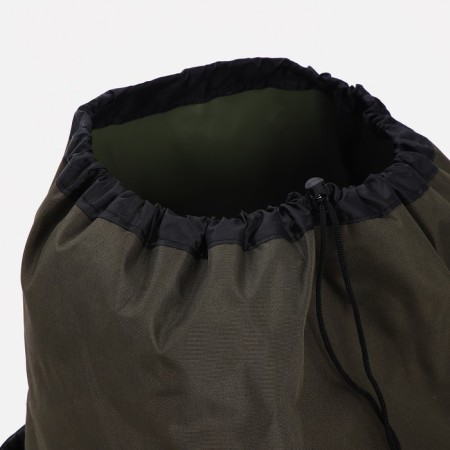Tourist backpack, 60 l, department on screed with a lace, 3 outer pockets, Huntsman, Khaki Color-6