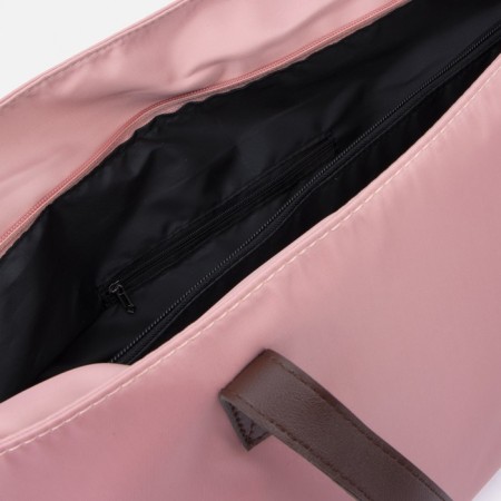 Zipper bag with a zipper, pink color-2