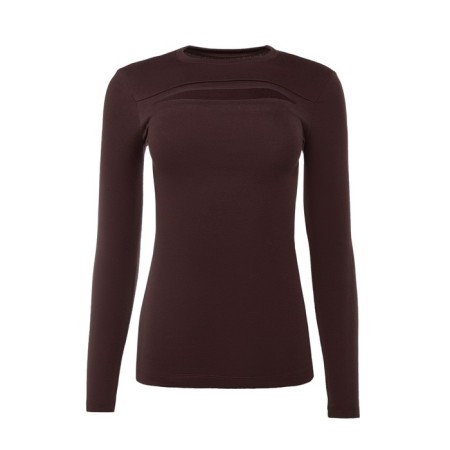 Longsliv Women's Minaku: Basic Line Chocolate Color, Rr. 46-6