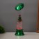 Lava lamp "Christmas tree" LED 3HAAA, USB green 6.5x6.5x23.7cm