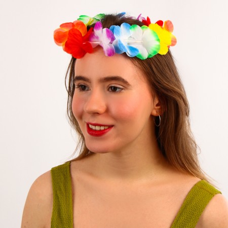 Hawaiian light wreath "Kupuna", 3 backlight modes