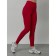 Femic fitness legins, size 42-46, red color