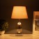 Table lamp "Isolda" 1x40W E27 Shampan 22.5x22.5x38cm
