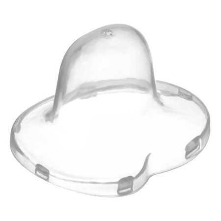 Set: Nipple - Orthodontic dummy with a holder, Juicy, with a cap, from 6 months., Pink/silver, rhinestones-5