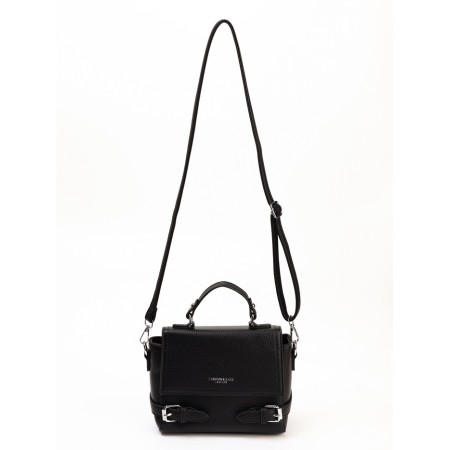 Women's bag, 22*11*17, lightning department, belt long, black