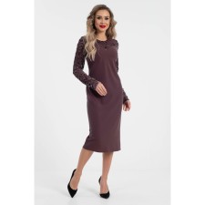 Women's dress, size 42, brown color