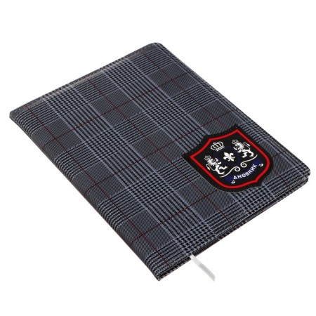 School diary for grade 1-11, Imperial Club on the Grey, solid cover, artificial leather, block 80 g/m2, liesse-1