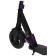 Aluminum scooter, folding, inflatable wheels 200 mm, 2 shock absorbers