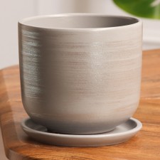 Pot Flower Galaxy Gray 0.8 L