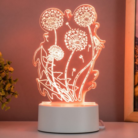 Light "Dandelion" LED white 11x9.5x15 cm Risalux-3