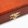Wooden backgammon large with checkers, board game "Soldier", 60 x 60 cm