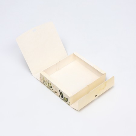 Folding box "All the flowers of the planet for you" 20 x 18 x 5 cm-3