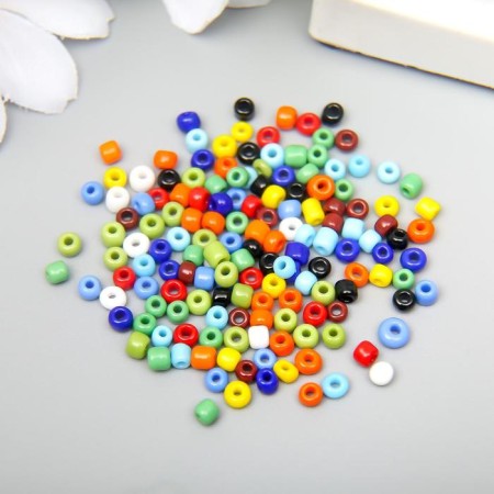 Beads "Zlatka" 08/0 10 g 0051 multi -colored