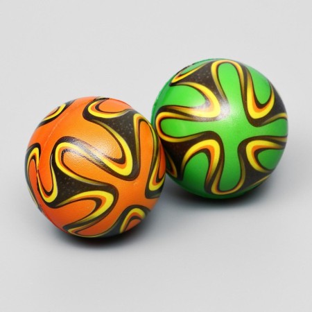 The marshmallow ball "Neptune", 6.3 cm, a mix of flowers-1