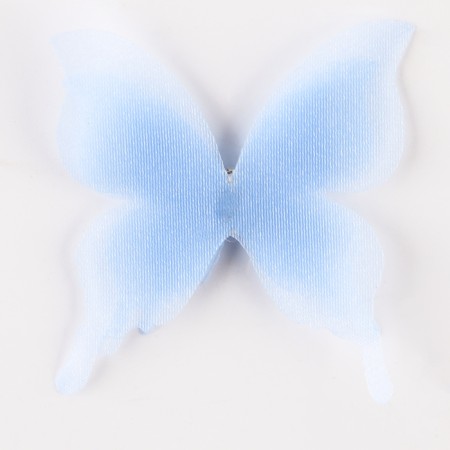 Decor for creativity "Butterfly", three -layer, set of 12 pcs., Size 1 pc. - 5 × 4.5 cm, blue color-3
