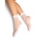 Sisi Macropois 20 synthetic socks, single size, Bianco color