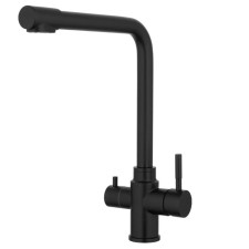 Fashun A54309-7 kitchen mixer, one-sided, with output for drinking water, black