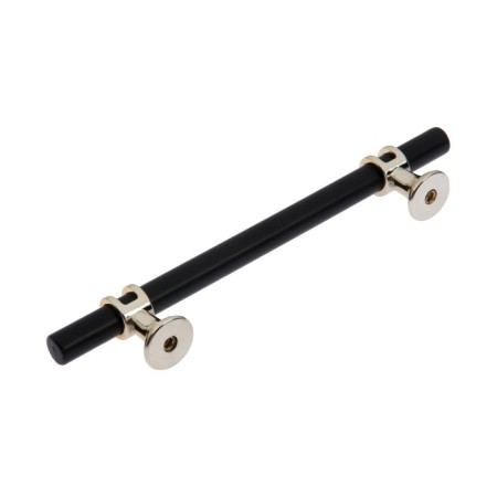 Cappio bracket handle, m/o 128 mm, d = 12 mm, plastic, gold/black color-2
