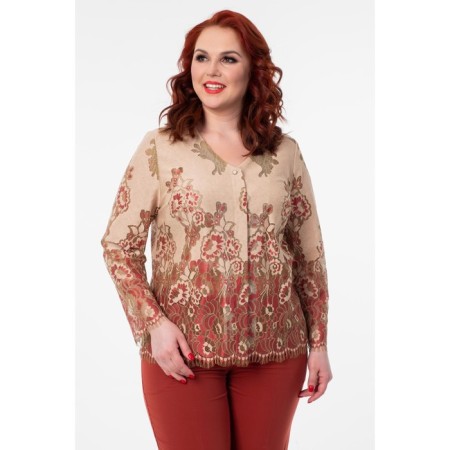 Female blouse, size 52-1